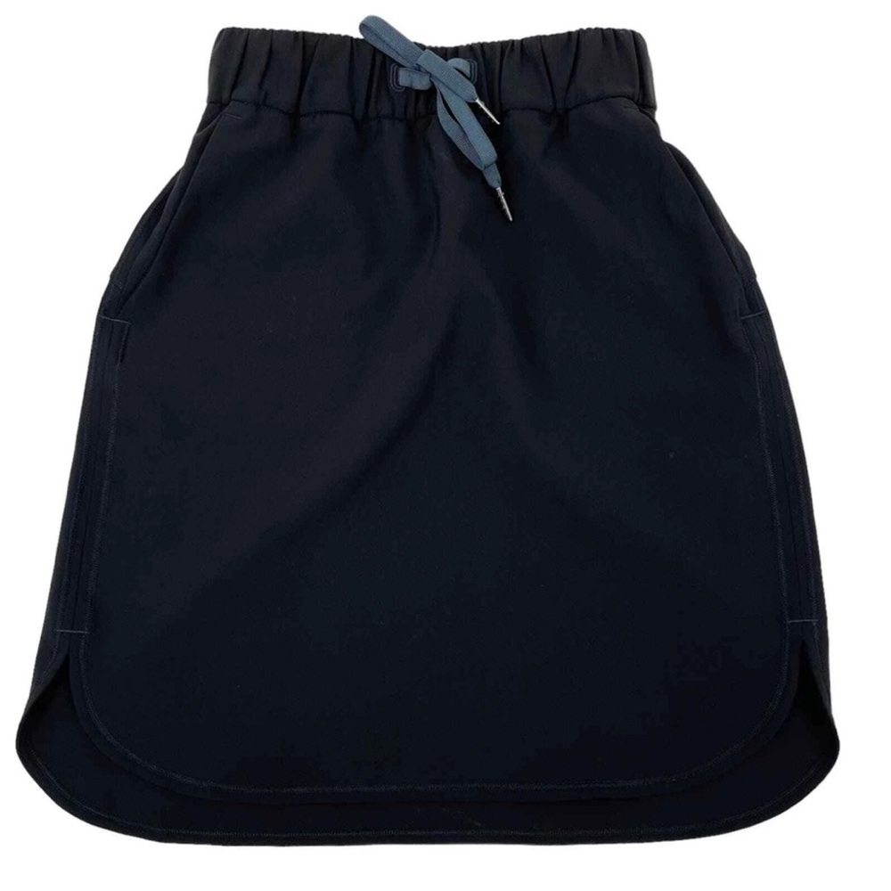 Lululemon On The Fly Black Skirt 6 - Picture 2 of 6
